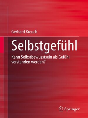 cover image of Selbstgefühl